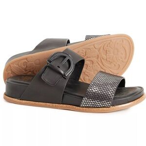 Sofft Women's Black Slide Sandals